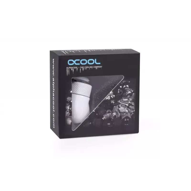 Alphacool Eiszapfen 45° pasukamas adapteris G1/4