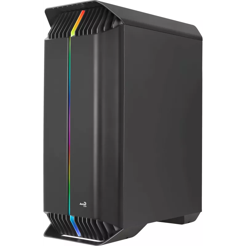 Aerocool GLADIATOR DUO ATX korpusas žaidimams, Midi Tower, 3x ARGB 12cm ventiliatoriai, juodas