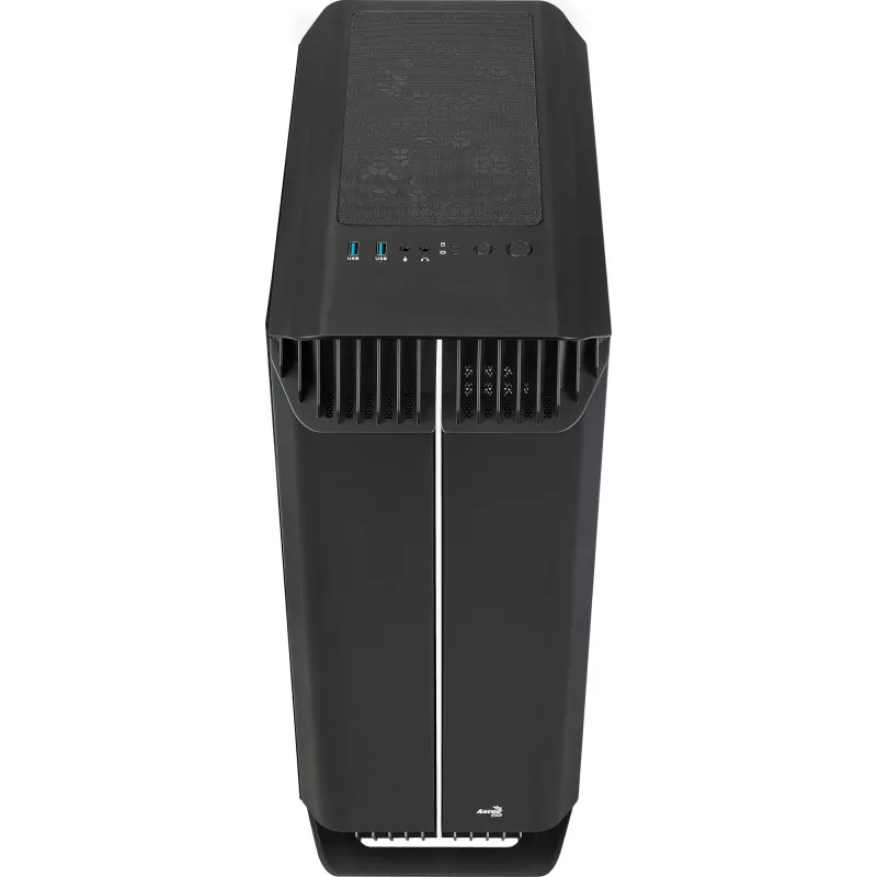 Aerocool GLADIATOR DUO ATX korpusas žaidimams, Midi Tower, 3x ARGB 12cm ventiliatoriai, juodas
