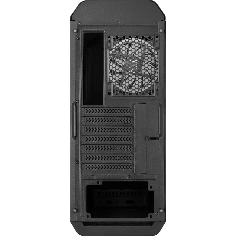 Aerocool GLADIATOR DUO ATX korpusas žaidimams, Midi Tower, 3x ARGB 12cm ventiliatoriai, juodas