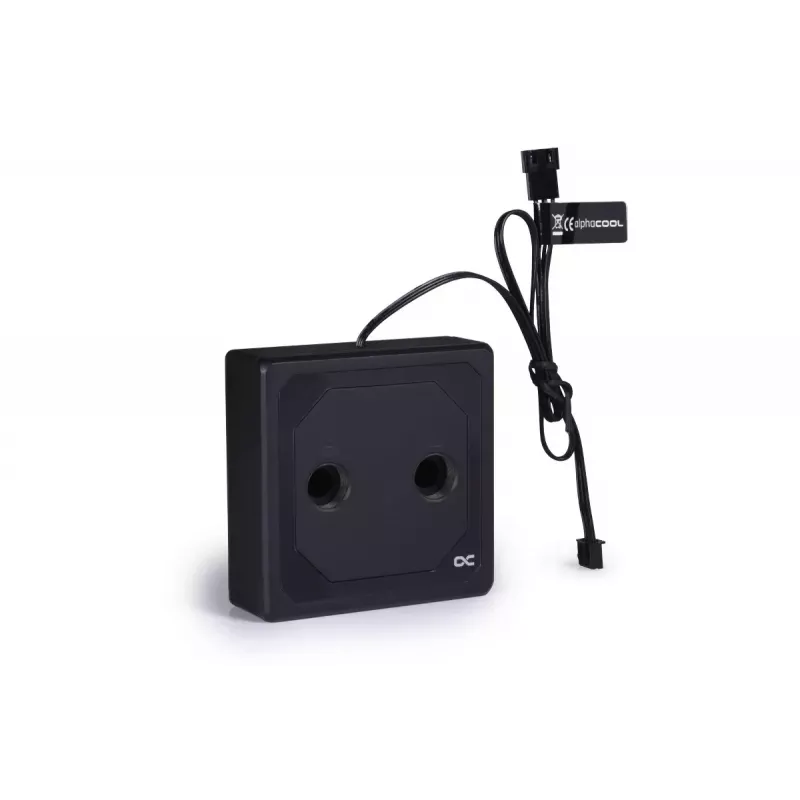 Vandens blokas Alphacool 13082 Žalvaris Varis Juodas 70mm