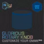 Glorious Gaming Rotary Knob – mėlynas klaviatūros rankenėlės keitiklis GMMK Pro