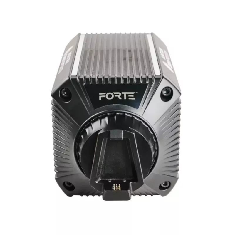 Vairų bazė Asetek 40-020-0020003 – žaidimų vairų bazė, 400 W, skirta PC, juoda/balta, 132×293×133 mm