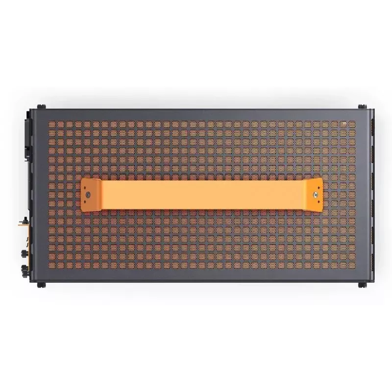 Kompiuterio korpusas JONSPLUS MATX Handle Case Z20 - Juodai Oranžinis