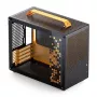 Kompiuterio korpusas JONSPLUS MATX Handle Case Z20 - Juodai Oranžinis
