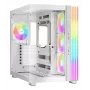 Korpusas be quiet! LIGHT BASE 600 LX White Midi Tower – ATX, šoninis langas, ARGB priekis, USB-C, palaiko 360 mm radiatorių