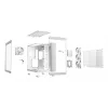 Korpusas be quiet! LIGHT BASE 600 LX White Midi Tower – ATX, šoninis langas, ARGB priekis, USB-C, palaiko 360 mm radiatorių