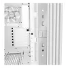 Korpusas be quiet! LIGHT BASE 600 LX White Midi Tower – ATX, šoninis langas, ARGB priekis, USB-C, palaiko 360 mm radiatorių
