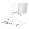Korpusas be quiet! LIGHT BASE 600 LX White Midi Tower – ATX, šoninis langas, ARGB priekis, USB-C, palaiko 360 mm radiatorių