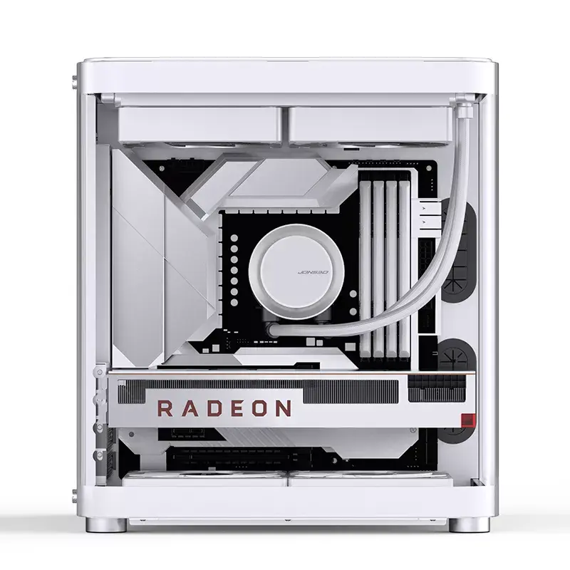 Korpusas Jonsbo TK-1 2.0 Mini Tower Baltas
