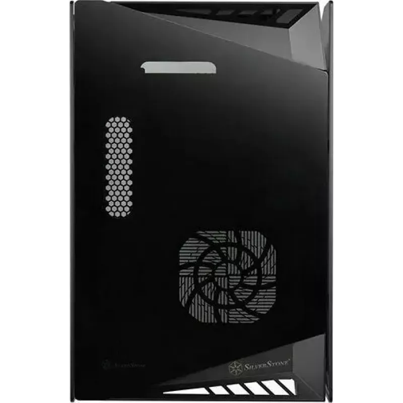 Kompiuterio korpusas SilverStone SST-LD03B-AF Mini-ITX juodas