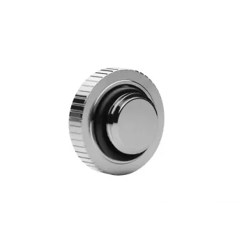 Kištukas EKWB Quantum Torque — nikeliuotas nerūdijančio plieno atspalvio, Ø 2,3 cm