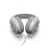 Ausinės STEELSERIES Arctis Nova 1 laidinės 3,5 mm, binauralinės, baltos, 1,2 m laidas, nuimamas, boom mikrofonas