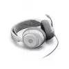 Ausinės STEELSERIES Arctis Nova 1 laidinės 3,5 mm, binauralinės, baltos, 1,2 m laidas, nuimamas, boom mikrofonas