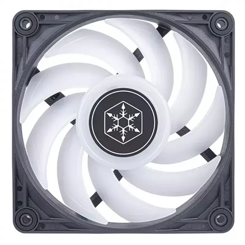 Ventiliatorius Silverstone VISTA 120 ARGB 12 cm Juodas 2000 RPM FDB