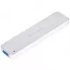 Išorinis SSD dėklas Silverstone MS09 sidabrinis