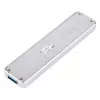 Išorinis SSD dėklas Silverstone MS09 sidabrinis