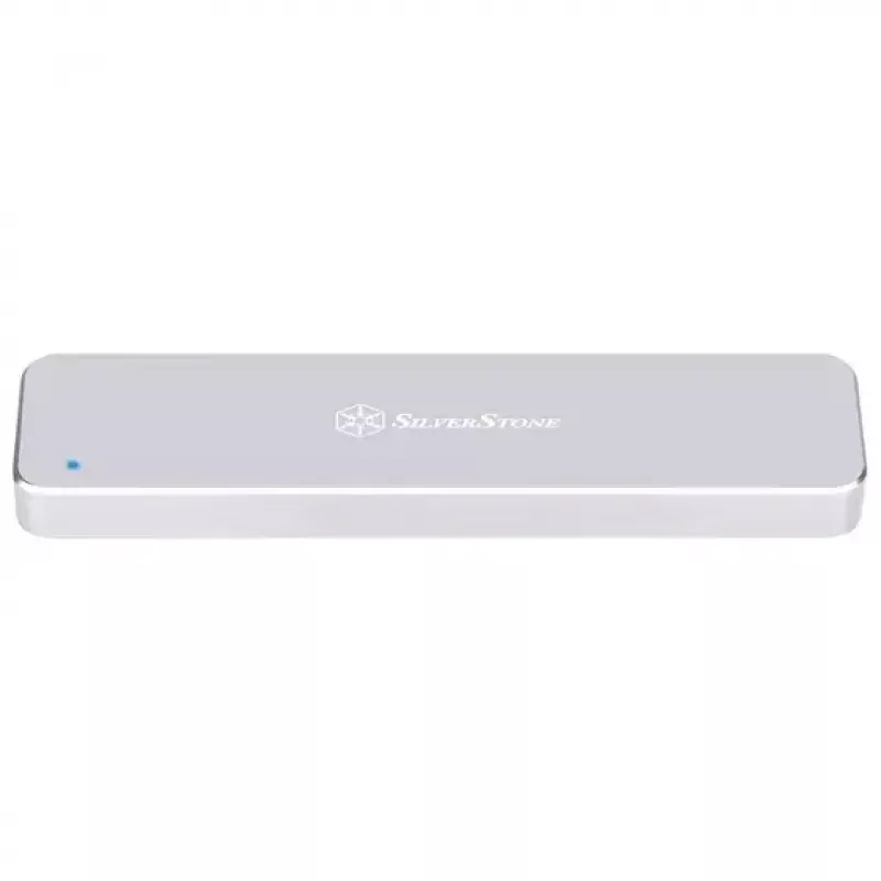 Išorinis SSD dėklas Silverstone MS09 sidabrinis