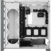 CORSAIR iCUE 5000X RGB – Baltas vidutinis bokštinis kompiuterio korpusas su grūdintu stiklu
