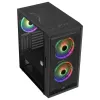 Aerocool GRAPHITEV3 kompiuterio korpusas 3 ARGB 14cm ventiliatoriai
