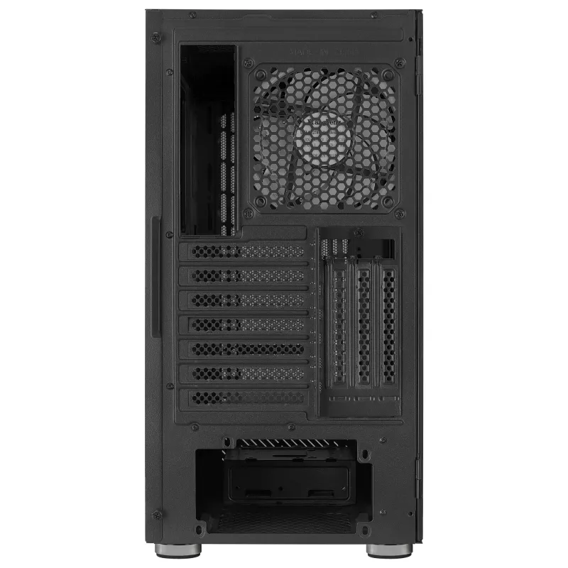 Aerocool GRAPHITEV3 kompiuterio korpusas 3 ARGB 14cm ventiliatoriai