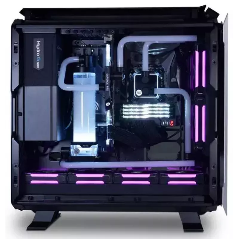 Korpusas Lian Li ODYSSEY X Full Tower sidabrinis