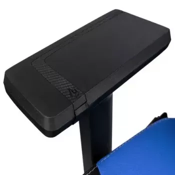 PC žaidimų kėdė Nitro Concepts X1000 su sėdyne, juoda mėlyna, 135 kg