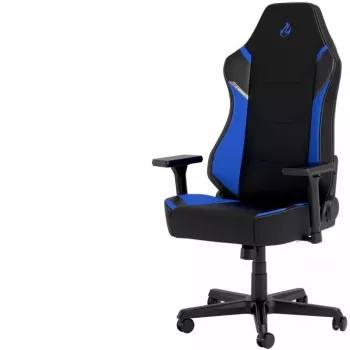 PC žaidimų kėdė Nitro Concepts X1000 su sėdyne, juoda mėlyna, 135 kg