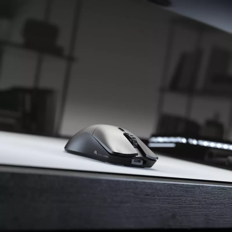 Glorious Gaming Glorious Model O 2 PRO Wireless - 4K/8K atrankos dažnis - Juoda