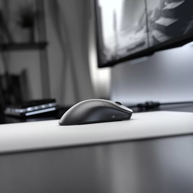 Glorious Gaming Glorious Model O 2 PRO Wireless - 4K/8K atrankos dažnis - Juoda
