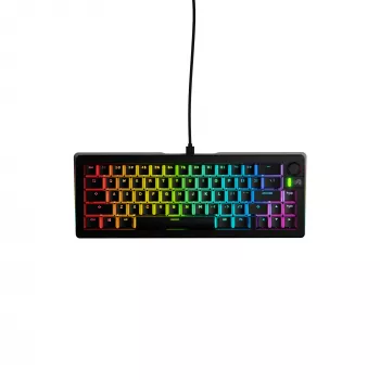 Mechaninė žaidimų klaviatūra GLORIOUS GMMK 3 65% laidinė USB, QWERTY US, RGB, juoda