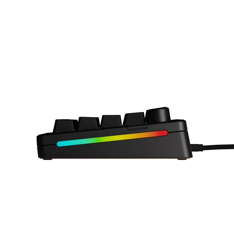 Mechaninė žaidimų klaviatūra GLORIOUS GMMK 3 65% laidinė USB, QWERTY US, RGB, juoda
