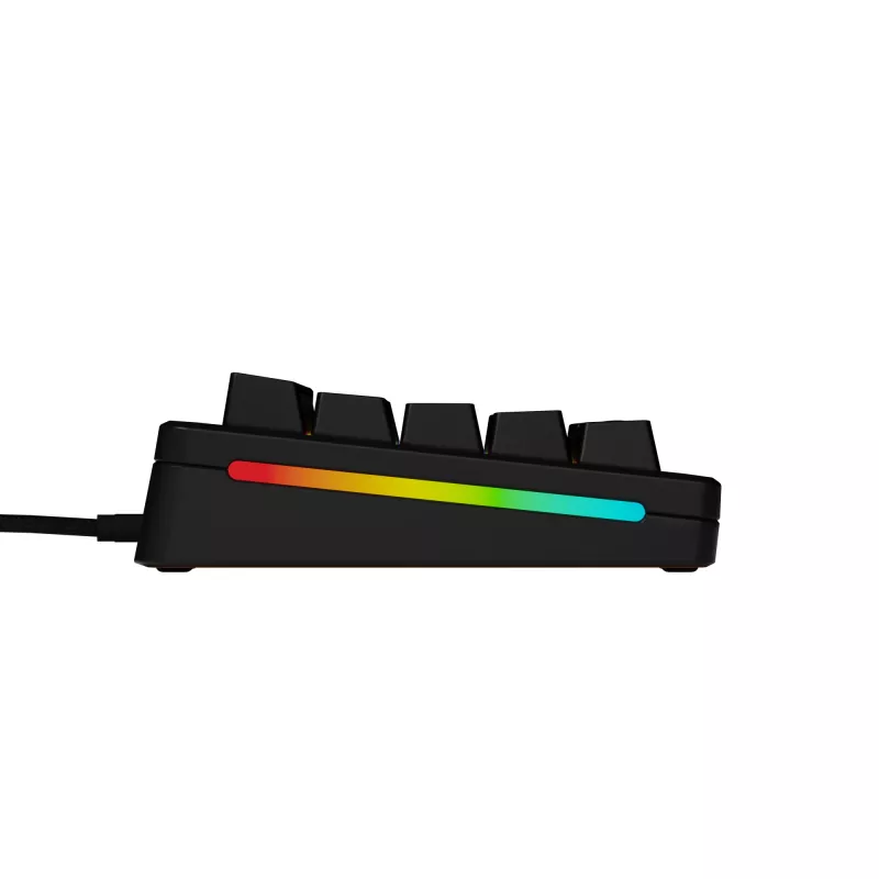 Mechaninė žaidimų klaviatūra GLORIOUS GMMK 3 65% laidinė USB, QWERTY US, RGB, juoda