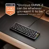 Mechaninė žaidimų klaviatūra GLORIOUS GMMK 3 65% laidinė USB, QWERTY US, RGB, juoda
