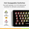 Mechaninė žaidimų klaviatūra GLORIOUS GMMK 3 65% laidinė USB, QWERTY US, RGB, juoda