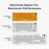 Mechaninė žaidimų klaviatūra GLORIOUS GMMK 3 65% laidinė USB, QWERTY US, RGB, juoda