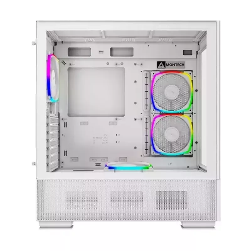 Montech SKY TWO Midi Tower kompiuterio korpusas baltas