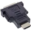 InLine HDMI į DVI adapteris (kištukas / 24+1 lizdas) auksuotas, 4K2K