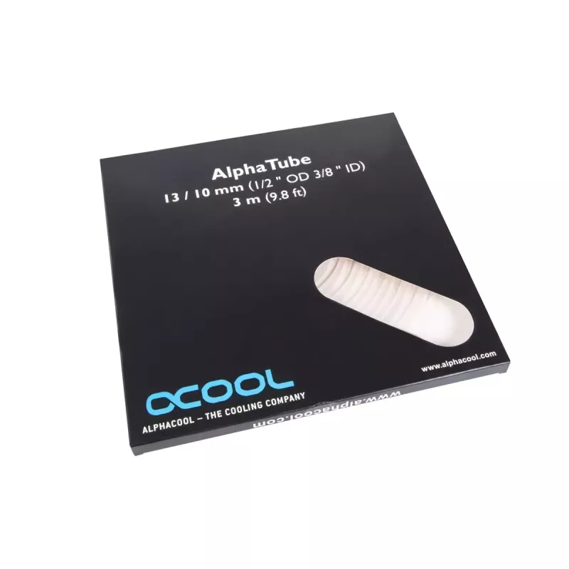 Alphacool 17495 skaidrus PVC vamzdelis 1,3 cm skersmuo 3 m ilgio