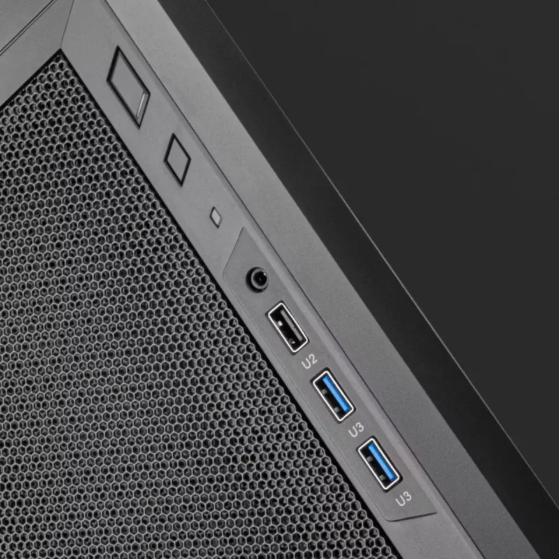 Kompiuterio korpusas Silverstone FARA 311 Micro ATX juodas