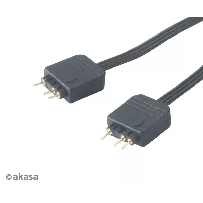 Akasa AK-CBLD08-12BK adresuojamas RGB LED skirstytuvas 0,12 m