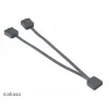 Akasa AK-CBLD08-12BK adresuojamas RGB LED skirstytuvas 0,12 m