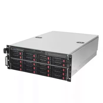 HDD korpusas Silverstone SST-RM43-320-RS 20 diskų 2.5/3.5 colio pilkas