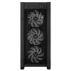 ASUS TUF Gaming GT302 ARGB Midi Tower korpusas, juodas, grūdintas stiklas, 3x140mm priekyje + 1x140mm gale, USB-C