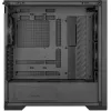 ASUS TUF Gaming GT302 ARGB Midi Tower korpusas, juodas, grūdintas stiklas, 3x140mm priekyje + 1x140mm gale, USB-C