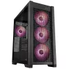 ASUS TUF Gaming GT302 ARGB Midi Tower korpusas, juodas, grūdintas stiklas, 3x140mm priekyje + 1x140mm gale, USB-C