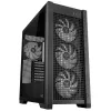 ASUS TUF Gaming GT302 ARGB Midi Tower korpusas, juodas, grūdintas stiklas, 3x140mm priekyje + 1x140mm gale, USB-C