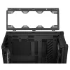 ASUS TUF Gaming GT302 ARGB Midi Tower korpusas, juodas, grūdintas stiklas, 3x140mm priekyje + 1x140mm gale, USB-C