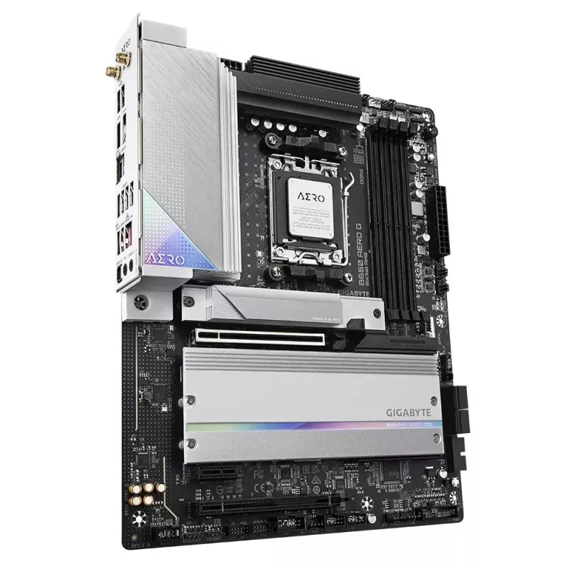 Motininė plokštė GIGABYTE B650 AERO G, AMD B650, lizdas AM5, ATX