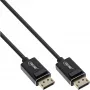InLine DisplayPort 2.0 laidas, 8K4K UHBR, juodas, paauksuoti kontaktai, 3 m